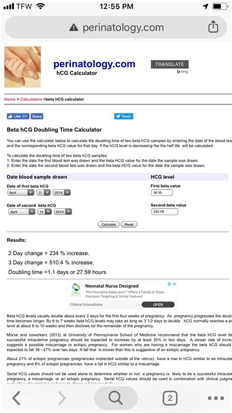 hCG Calculator: Find Out How Far Along You Are .